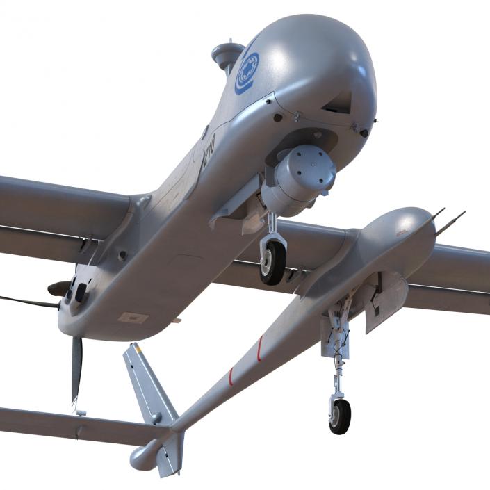 3D model IAI Eitan UAV Rigged