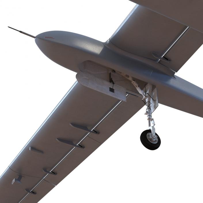 3D model IAI Eitan UAV Rigged