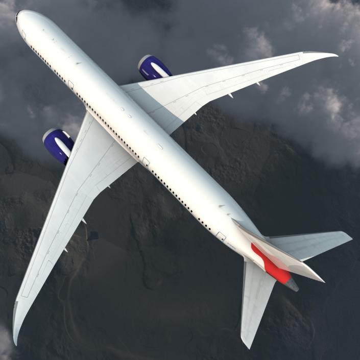 3D Boeing 787-9 Dreamliner Generic