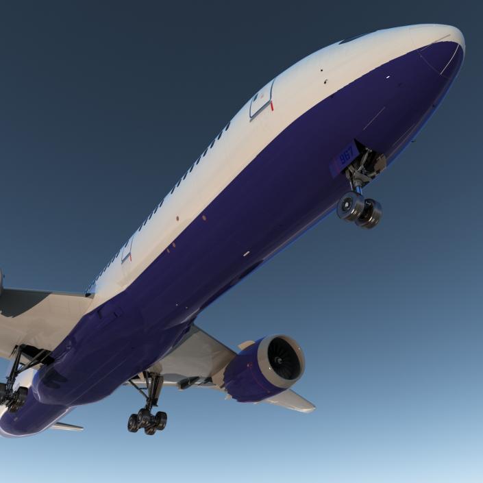 3D Boeing 787-9 Dreamliner Generic