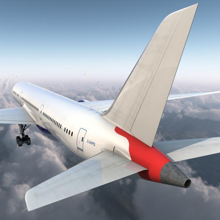 3D Boeing 787-9 Dreamliner Generic