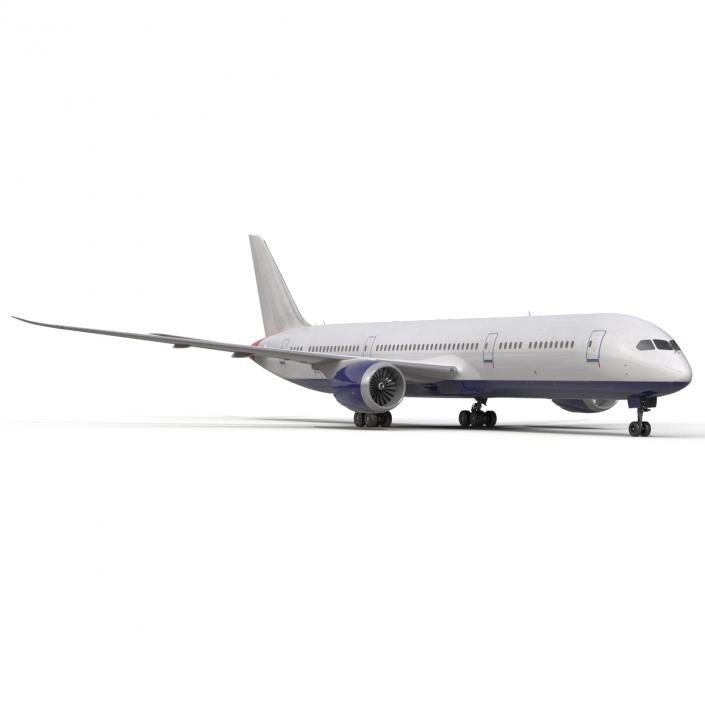 3D Boeing 787-9 Dreamliner Generic