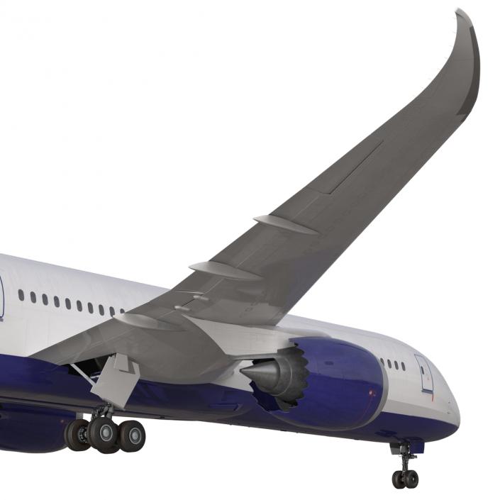 3D Boeing 787-9 Dreamliner Generic