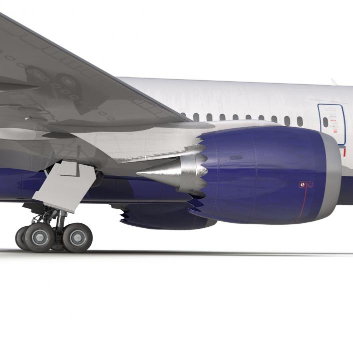 3D Boeing 787-9 Dreamliner Generic