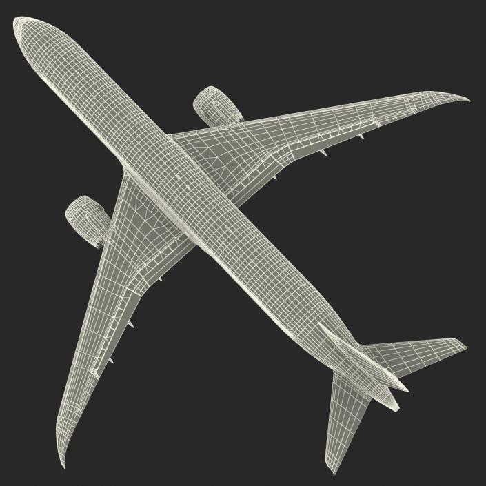 3D Boeing 787-9 Dreamliner Generic