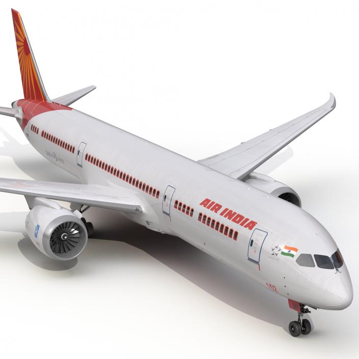 3D Boeing 787-9 Dreamliner Air India model