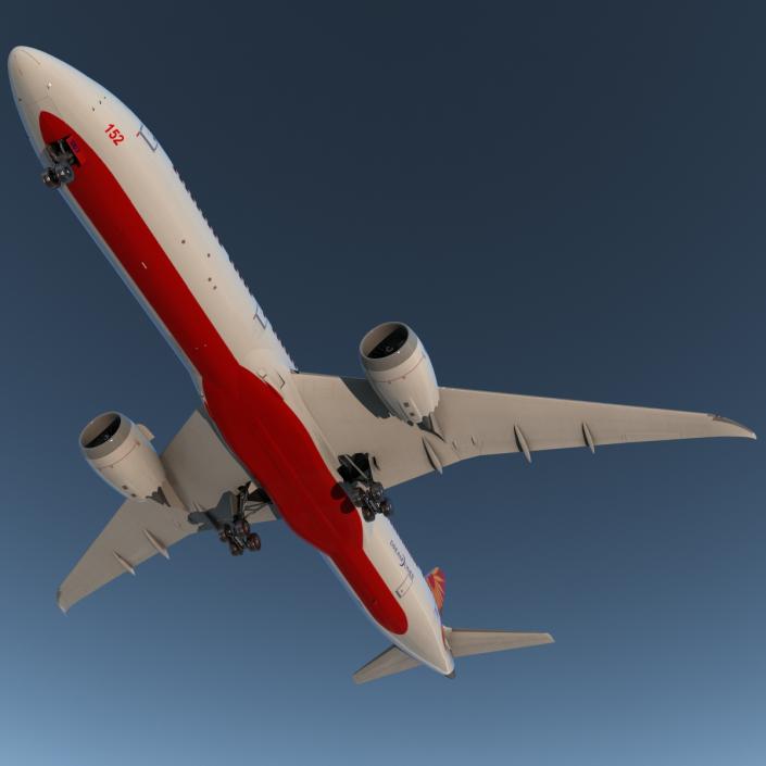 3D Boeing 787-9 Dreamliner Air India model