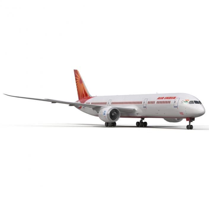 3D Boeing 787-9 Dreamliner Air India model