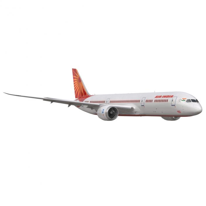 3D Boeing 787-9 Dreamliner Air India model