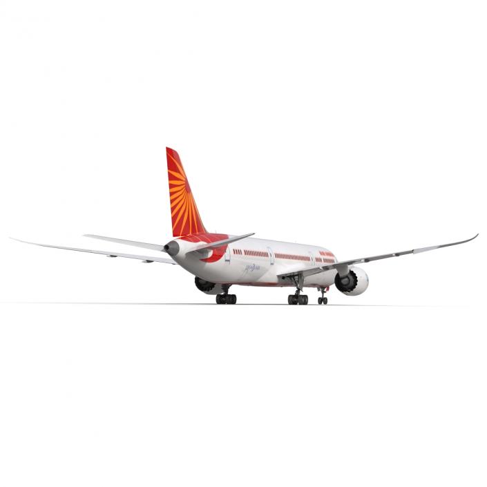 3D Boeing 787-9 Dreamliner Air India model