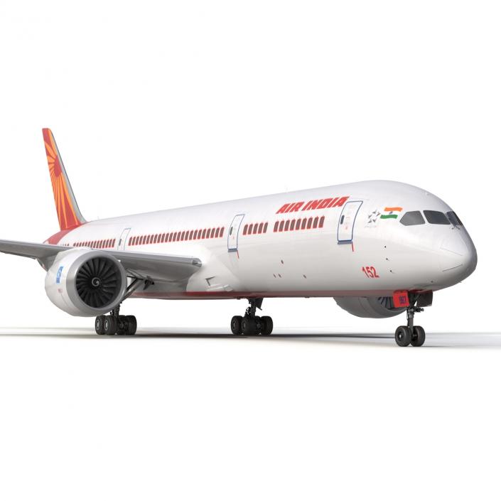 3D Boeing 787-9 Dreamliner Air India model