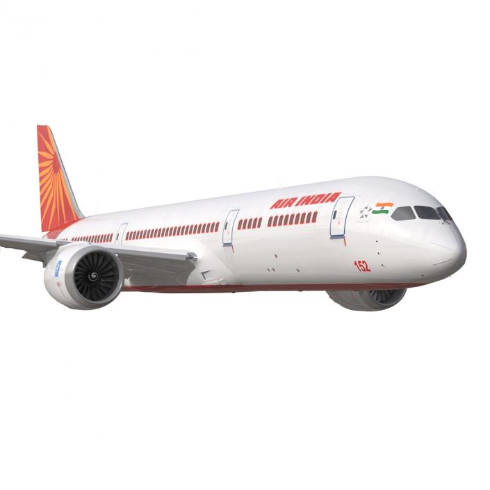 3D Boeing 787-9 Dreamliner Air India model