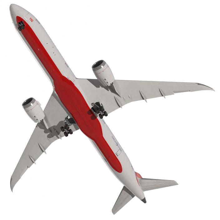 3D Boeing 787-9 Dreamliner Air India model