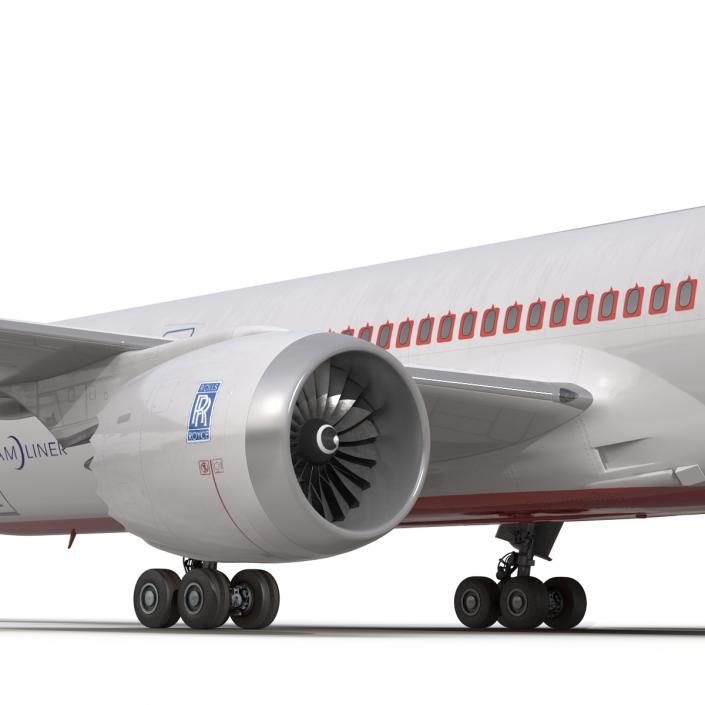 3D Boeing 787-9 Dreamliner Air India model