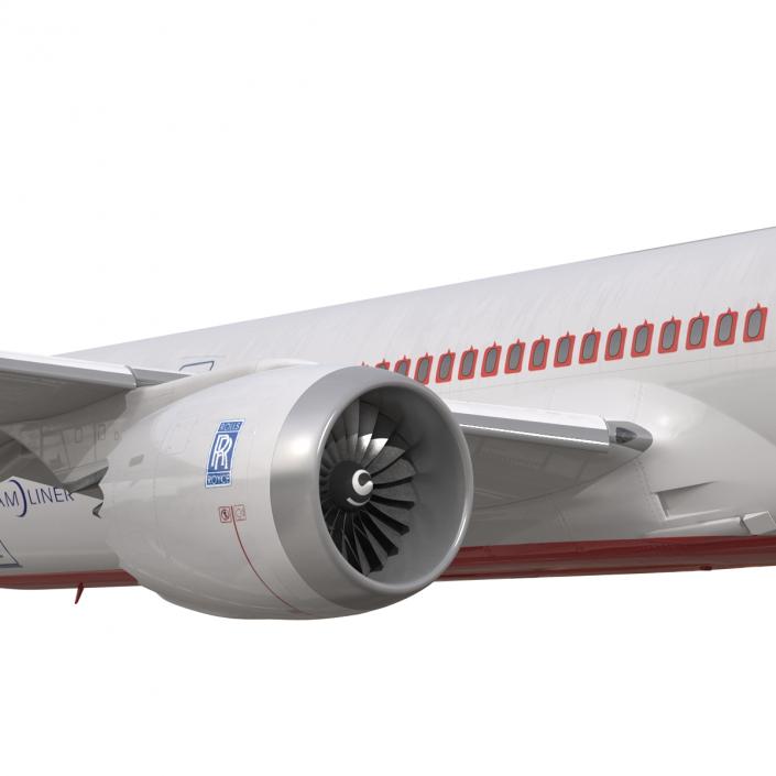 3D Boeing 787-9 Dreamliner Air India model