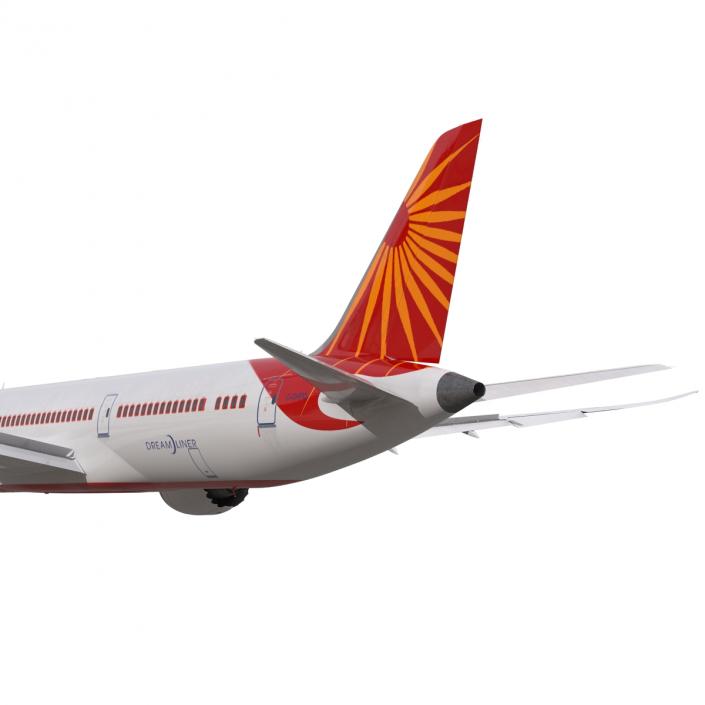 3D Boeing 787-9 Dreamliner Air India model