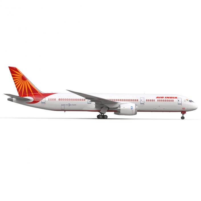 3D Boeing 787-9 Dreamliner Air India model