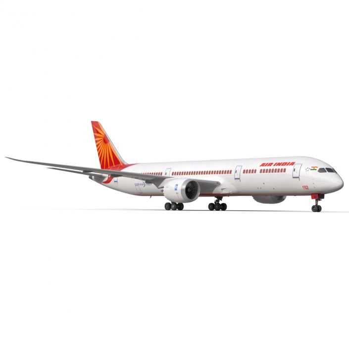 3D Boeing 787-9 Dreamliner Air India model