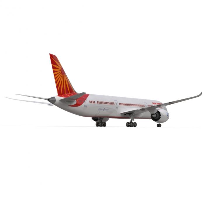 3D Boeing 787-9 Dreamliner Air India model