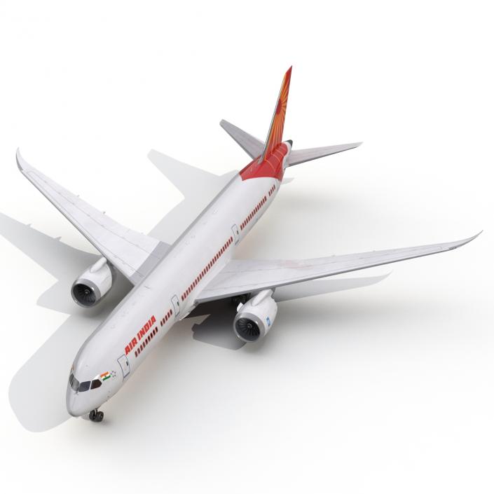 3D Boeing 787-9 Dreamliner Air India model