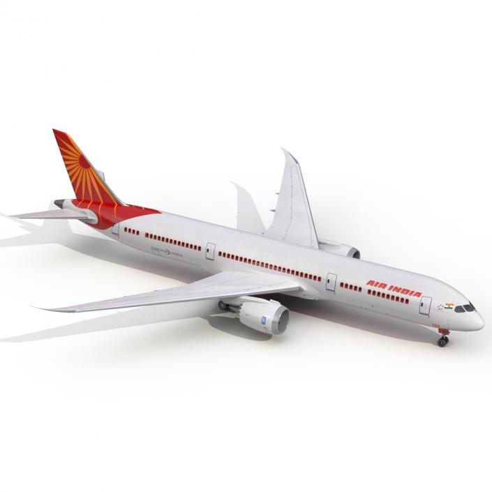 3D Boeing 787-9 Dreamliner Air India model