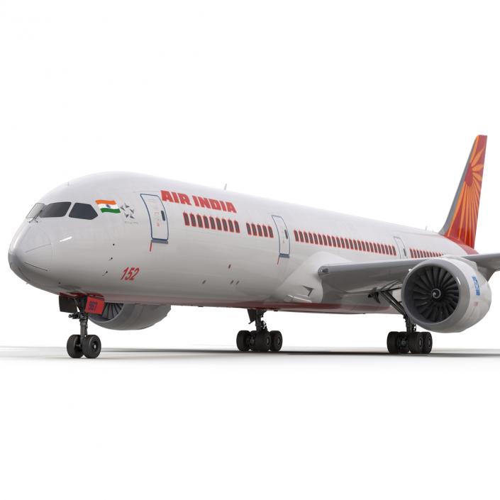 3D Boeing 787-9 Dreamliner Air India model