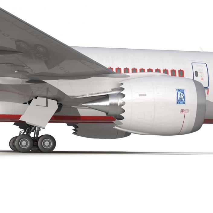 3D Boeing 787-9 Dreamliner Air India model