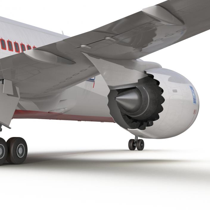 3D Boeing 787-9 Dreamliner Air India model