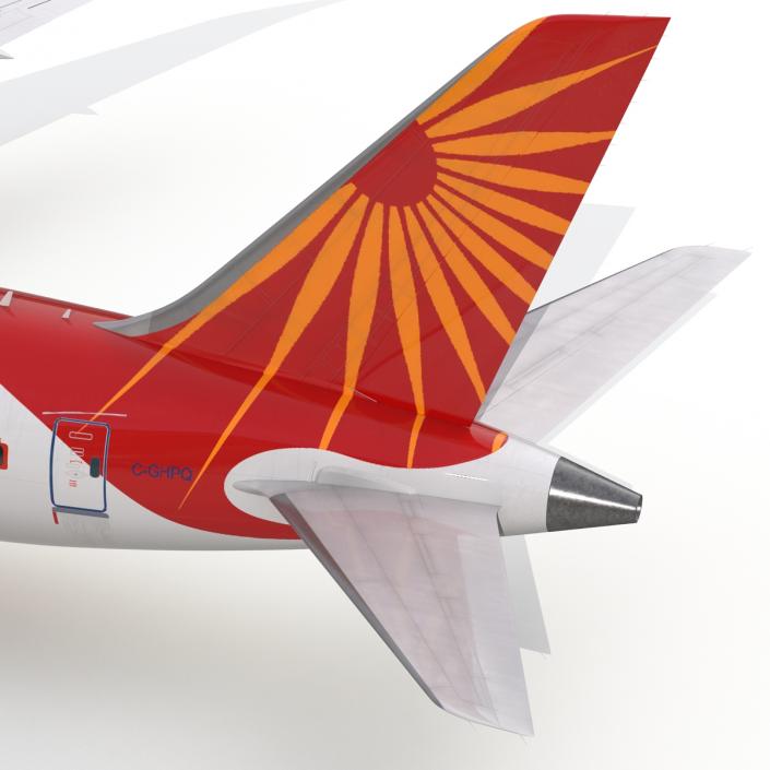 3D Boeing 787-9 Dreamliner Air India model