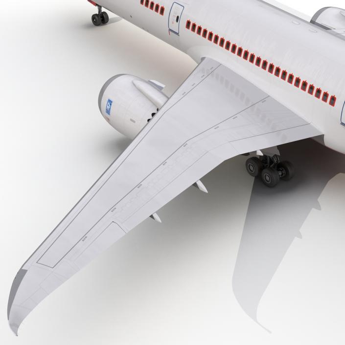 3D Boeing 787-9 Dreamliner Air India model