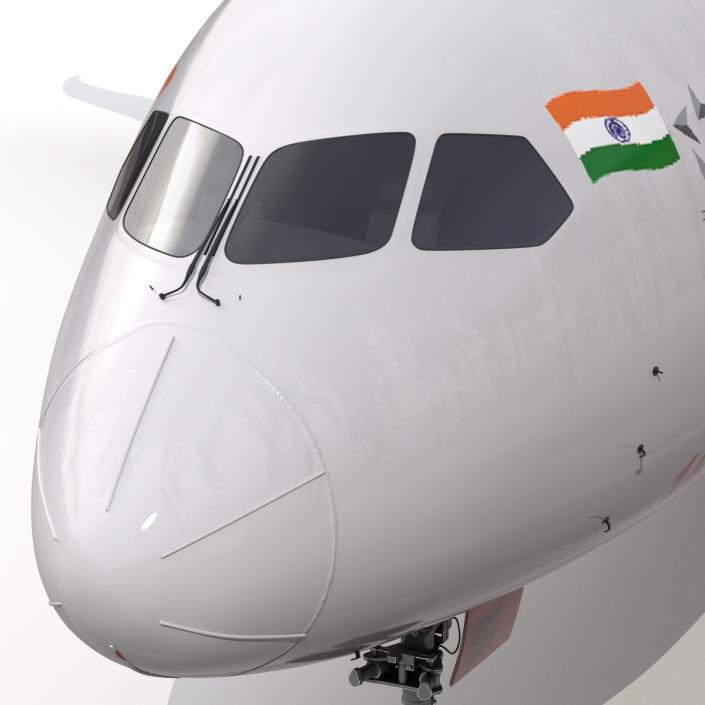 3D Boeing 787-9 Dreamliner Air India model