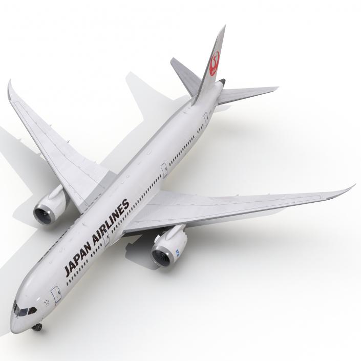 3D Boeing 787-9 Dreamliner Japan Airlines model