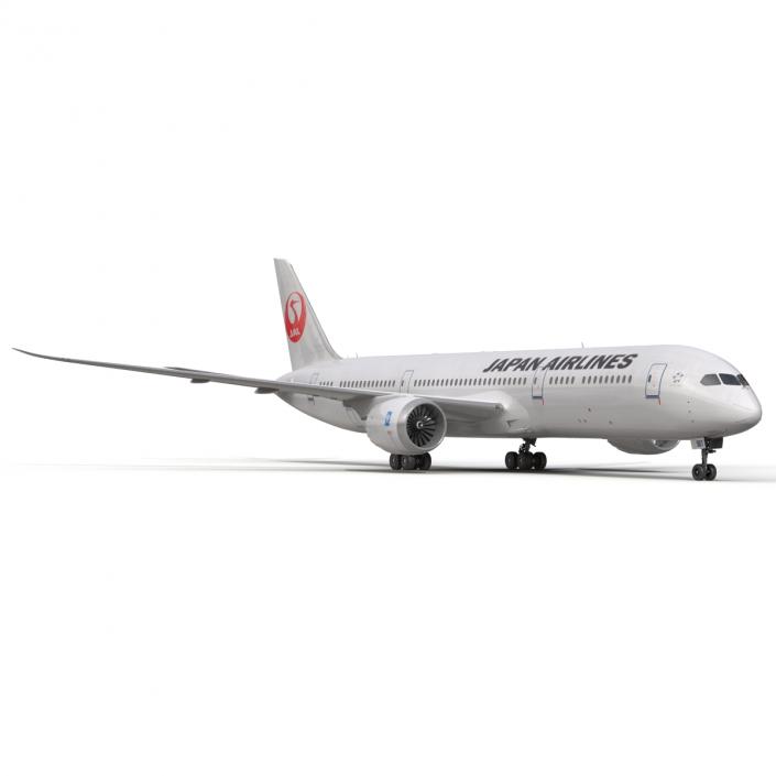 3D Boeing 787-9 Dreamliner Japan Airlines model