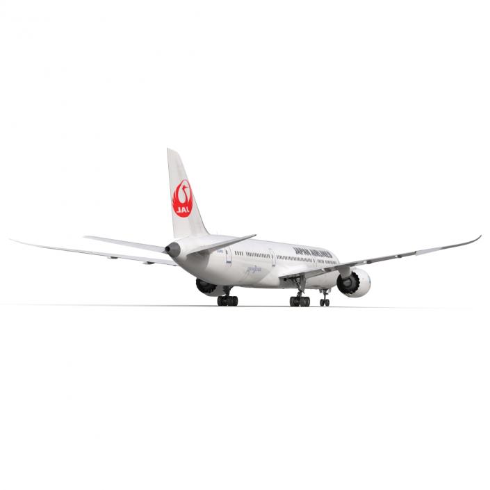 3D Boeing 787-9 Dreamliner Japan Airlines model