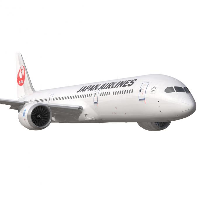 3D Boeing 787-9 Dreamliner Japan Airlines model