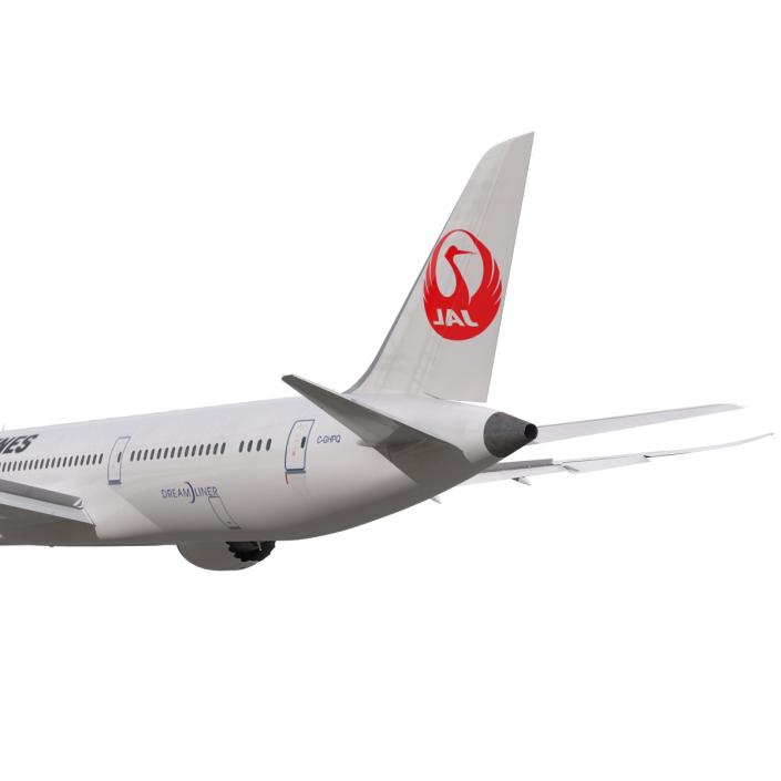 3D Boeing 787-9 Dreamliner Japan Airlines model