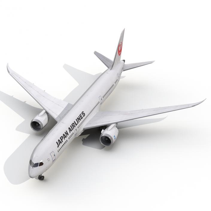 3D Boeing 787-9 Dreamliner Japan Airlines model