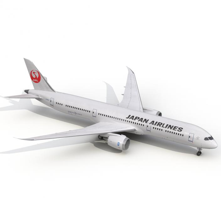 3D Boeing 787-9 Dreamliner Japan Airlines model