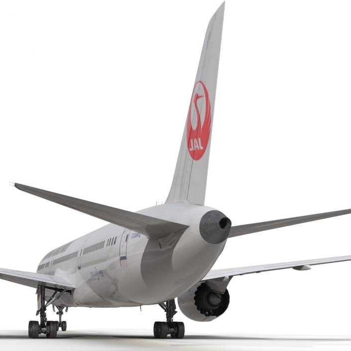 3D Boeing 787-9 Dreamliner Japan Airlines model