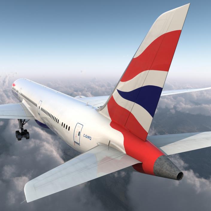 Boeing 787-9 Dreamliner British Airways 3D model