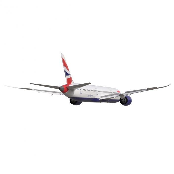 Boeing 787-9 Dreamliner British Airways 3D model