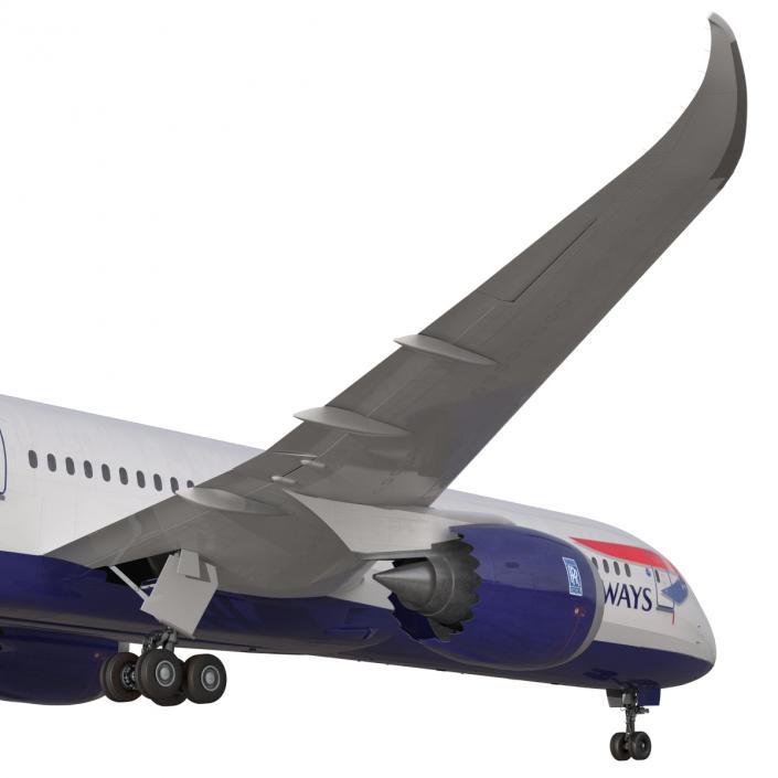 Boeing 787-9 Dreamliner British Airways 3D model