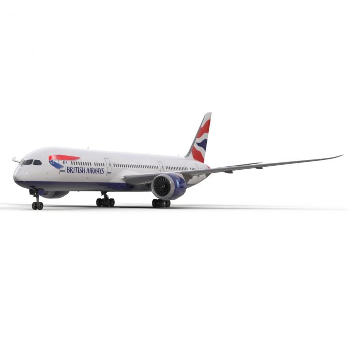 Boeing 787-9 Dreamliner British Airways 3D model