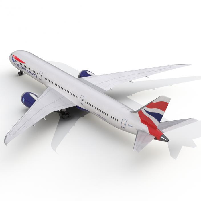 Boeing 787-9 Dreamliner British Airways 3D model