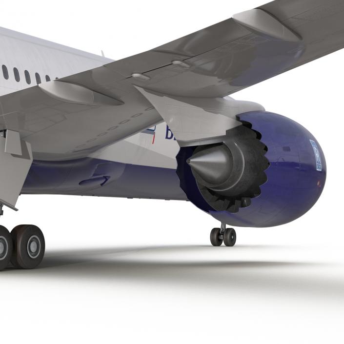 Boeing 787-9 Dreamliner British Airways 3D model