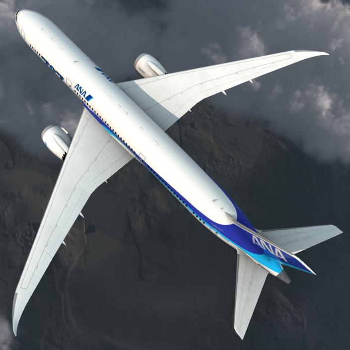 Boeing 787-9 Dreamliner All Nippon Airways 3D