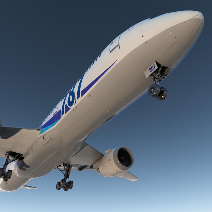 Boeing 787-9 Dreamliner All Nippon Airways 3D