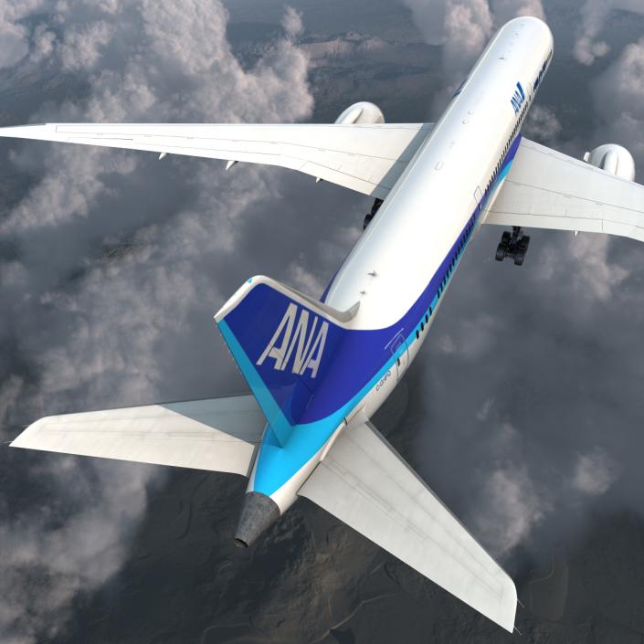 Boeing 787-9 Dreamliner All Nippon Airways 3D