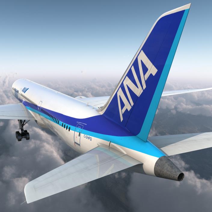 Boeing 787-9 Dreamliner All Nippon Airways 3D