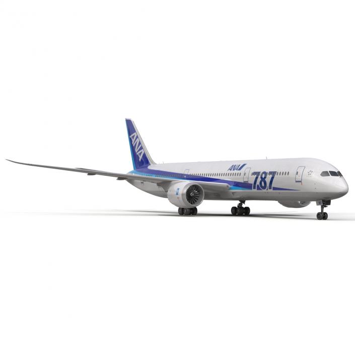 Boeing 787-9 Dreamliner All Nippon Airways 3D